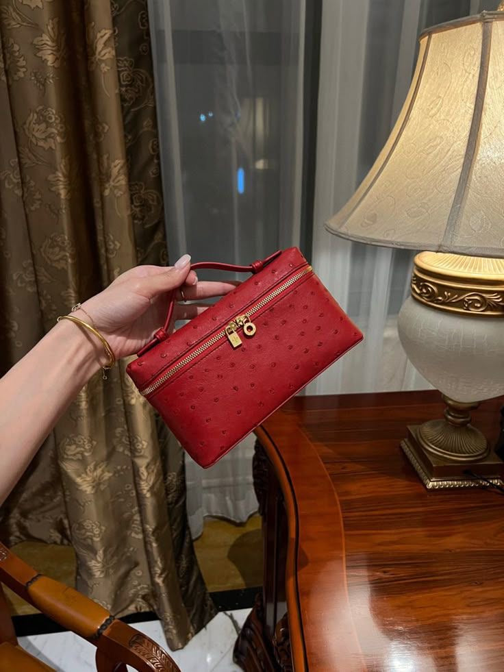 Loro Piana Leather - Red