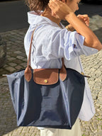 Long Champ Tote Large - Blue