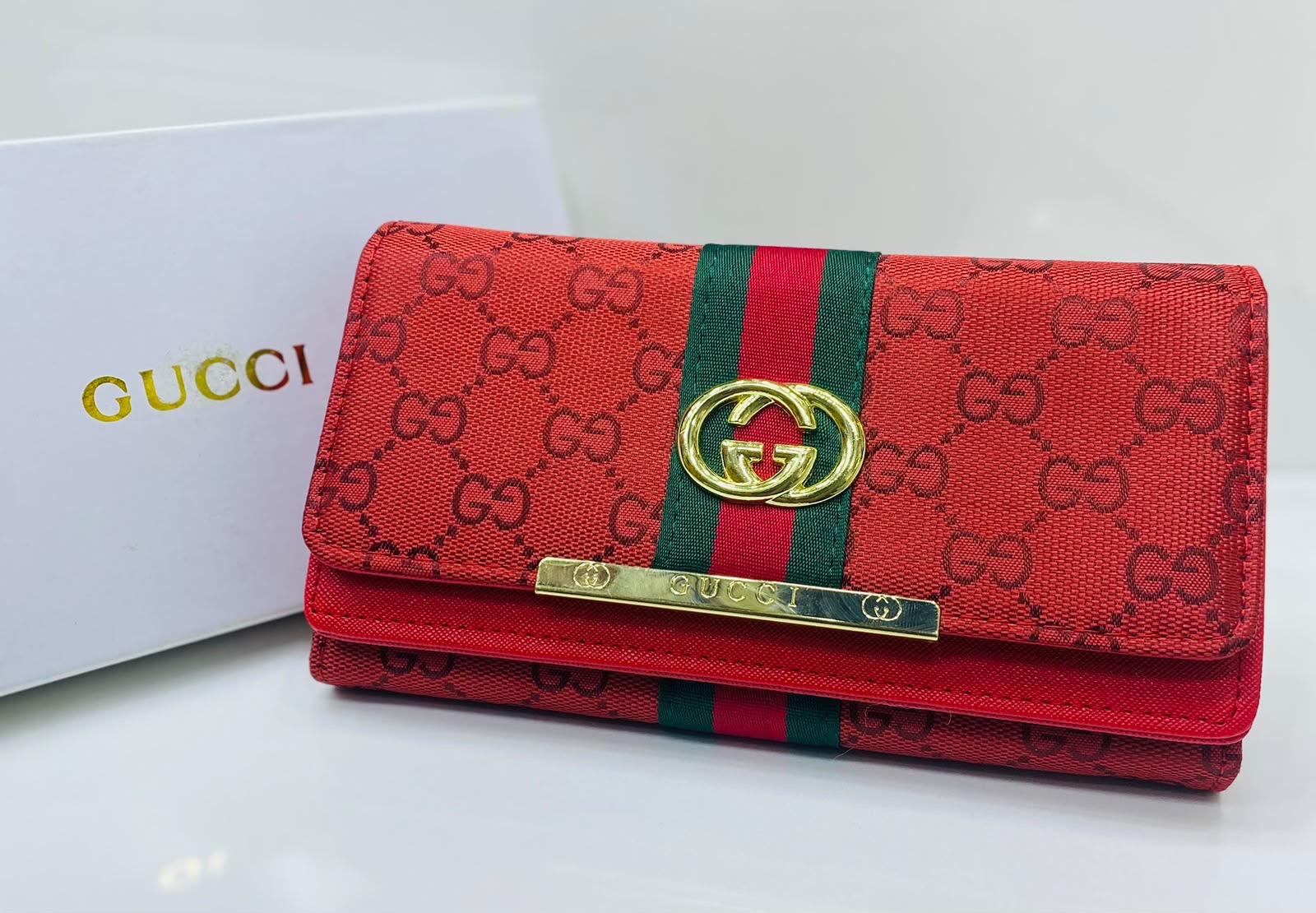 Gucci Hand Wallet - Red