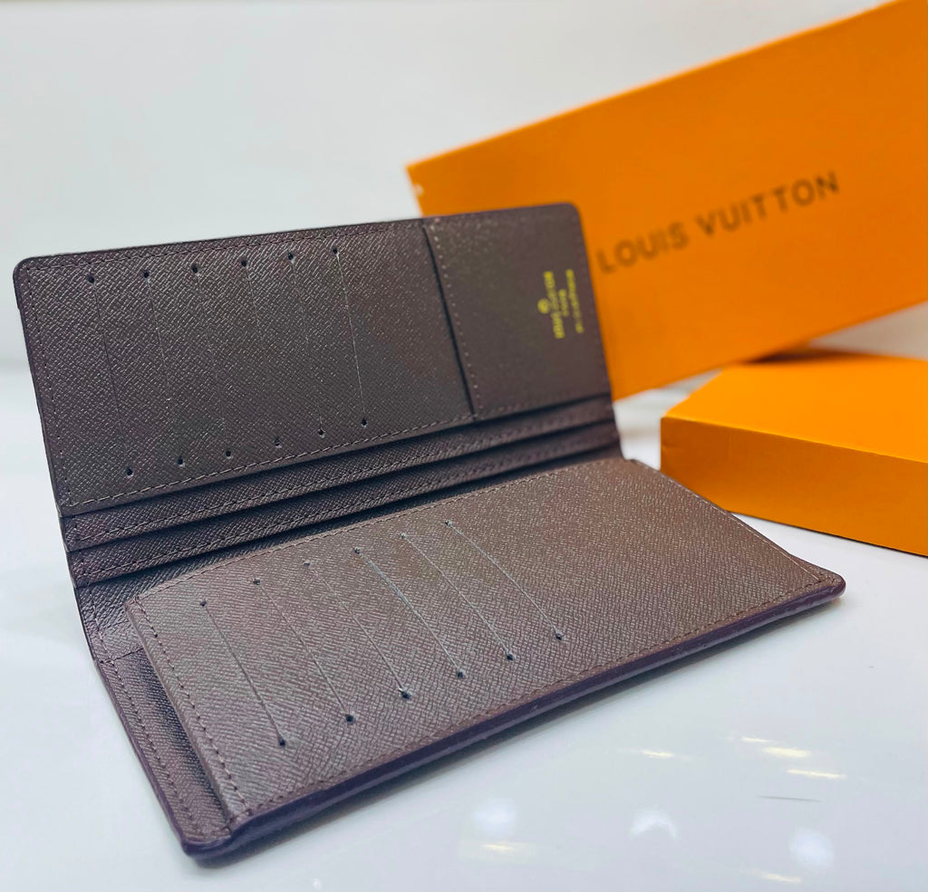 LV Unisex Long Wallet - Brown