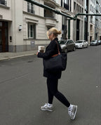 Long Champ Tote Large - Black