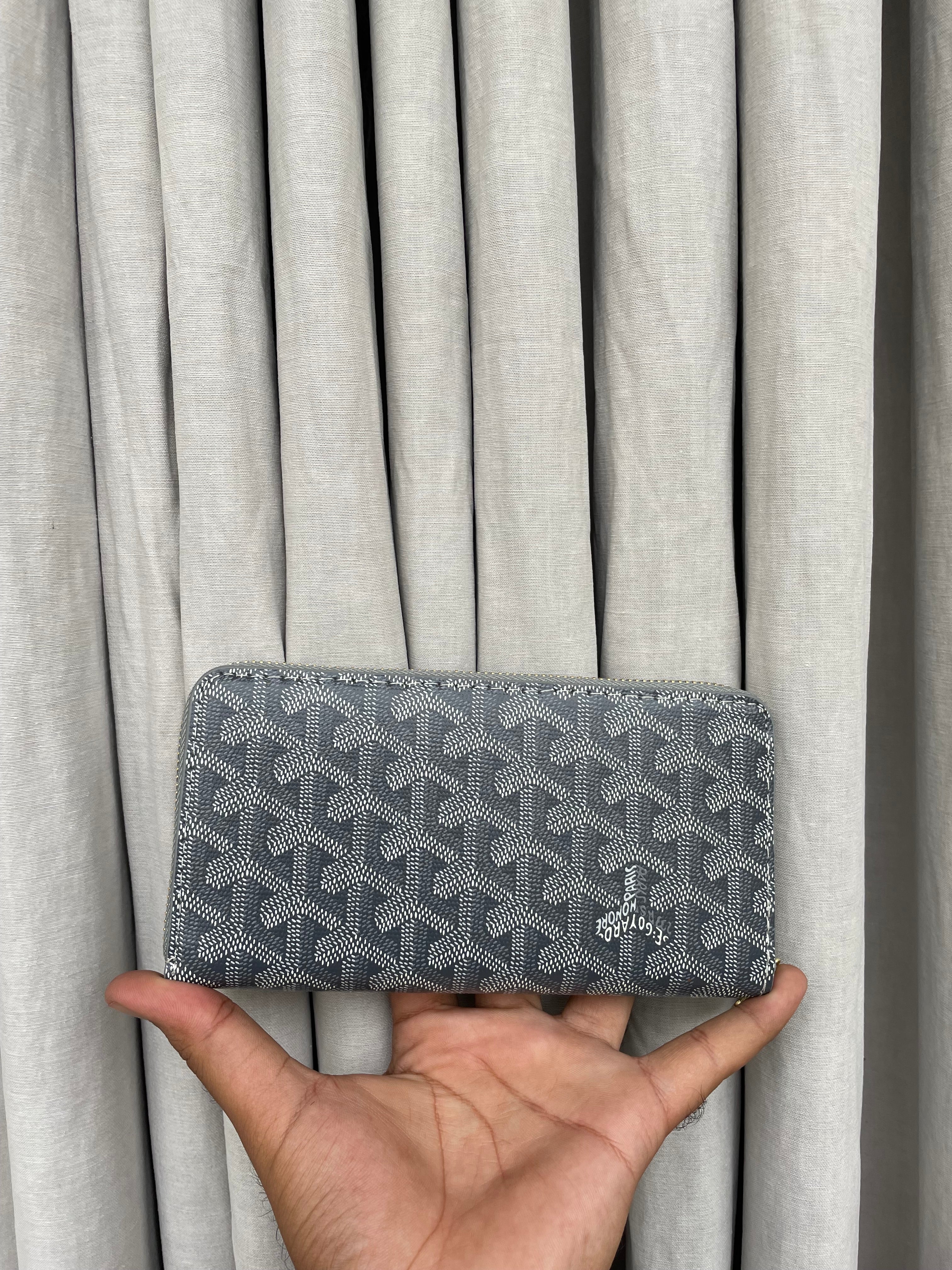 Goyard Matignon large wallet - Grey