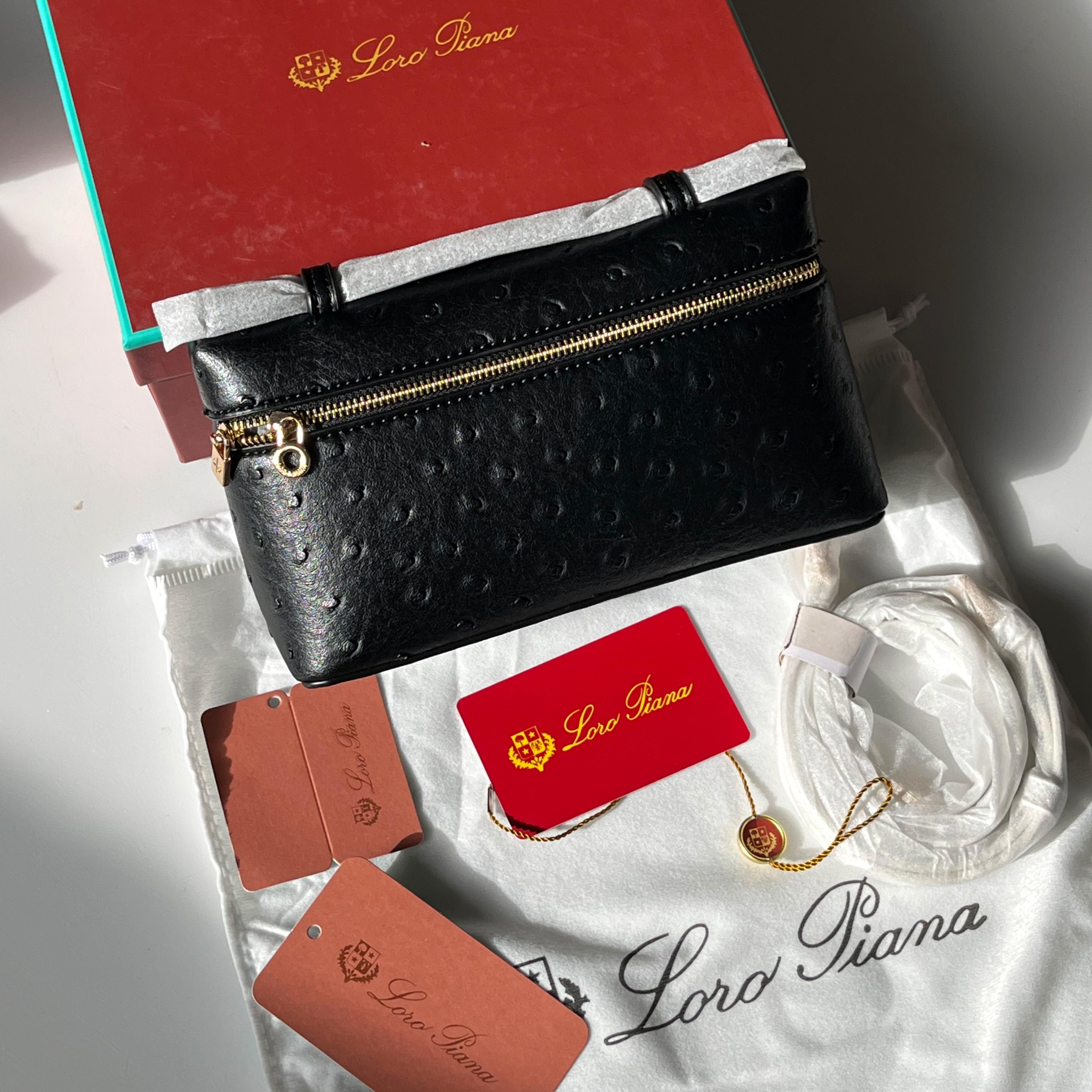 Loro Piana Leather - Black
