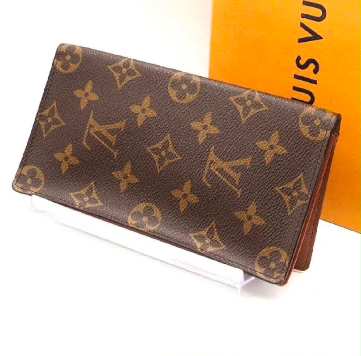 LV Unisex Long Wallet - Brown