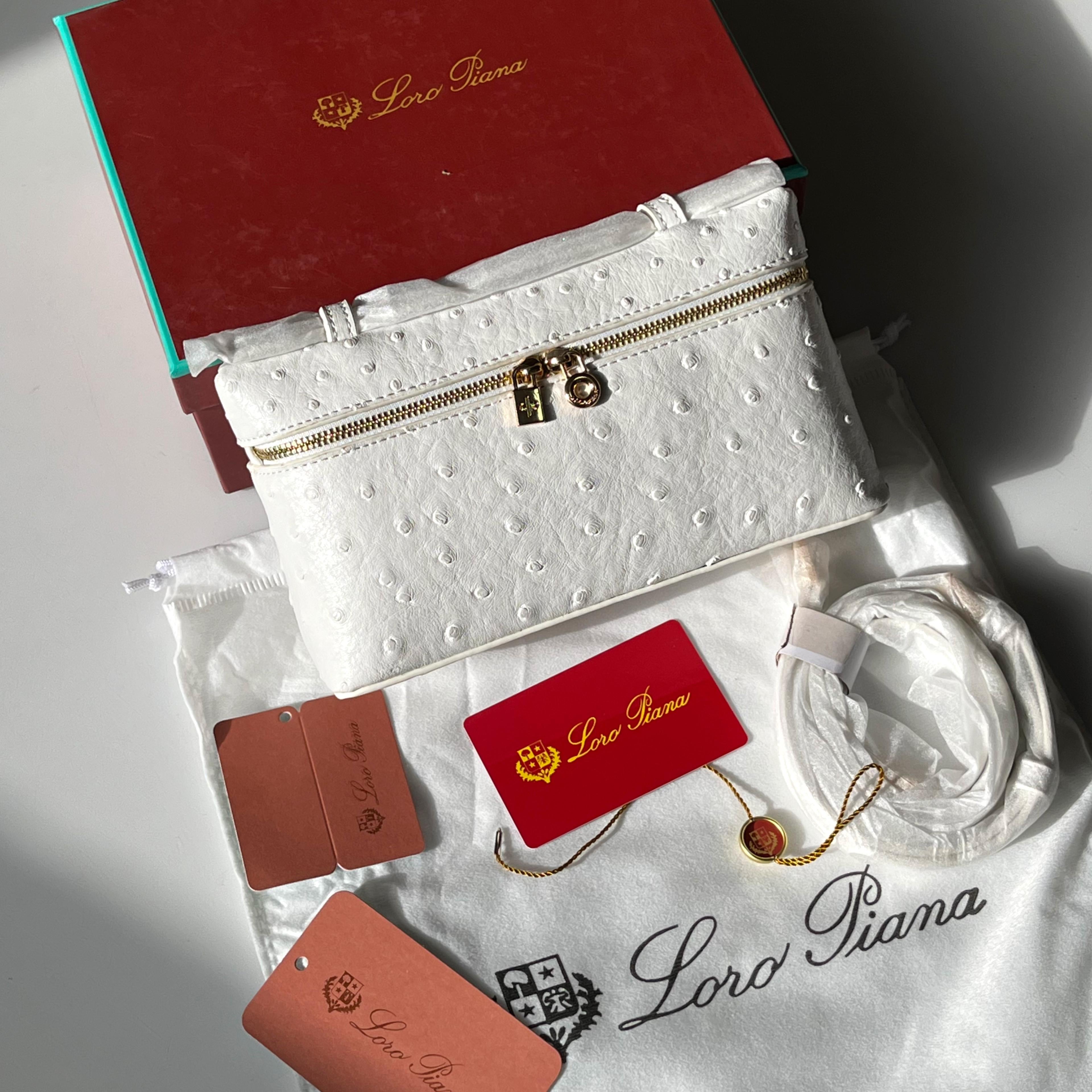Loro Piana Leather - White