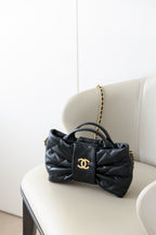 Chanel Bow Bag - Black