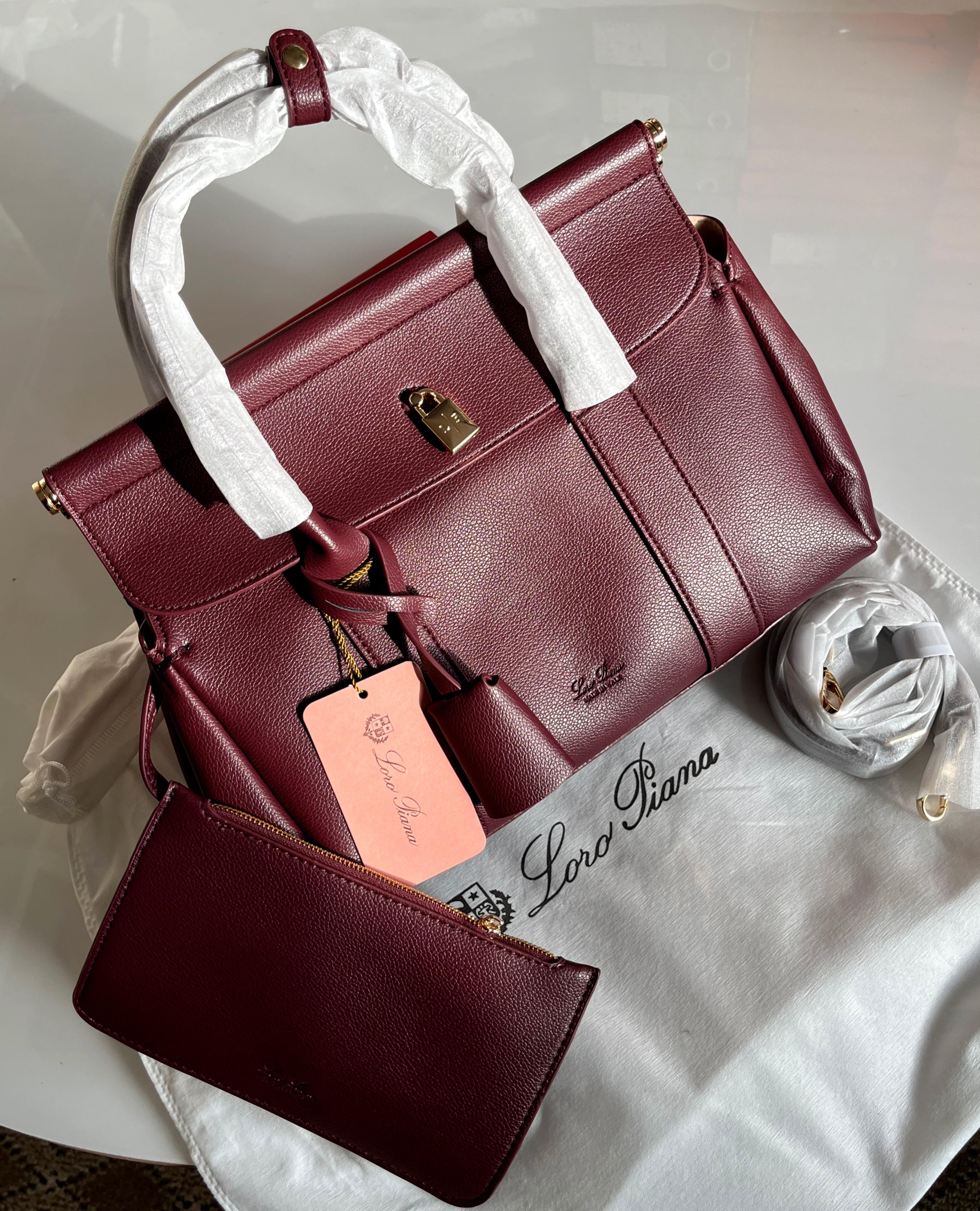 Loro piana Loombag - Maroon