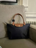 Long Champ Tote Large - Black