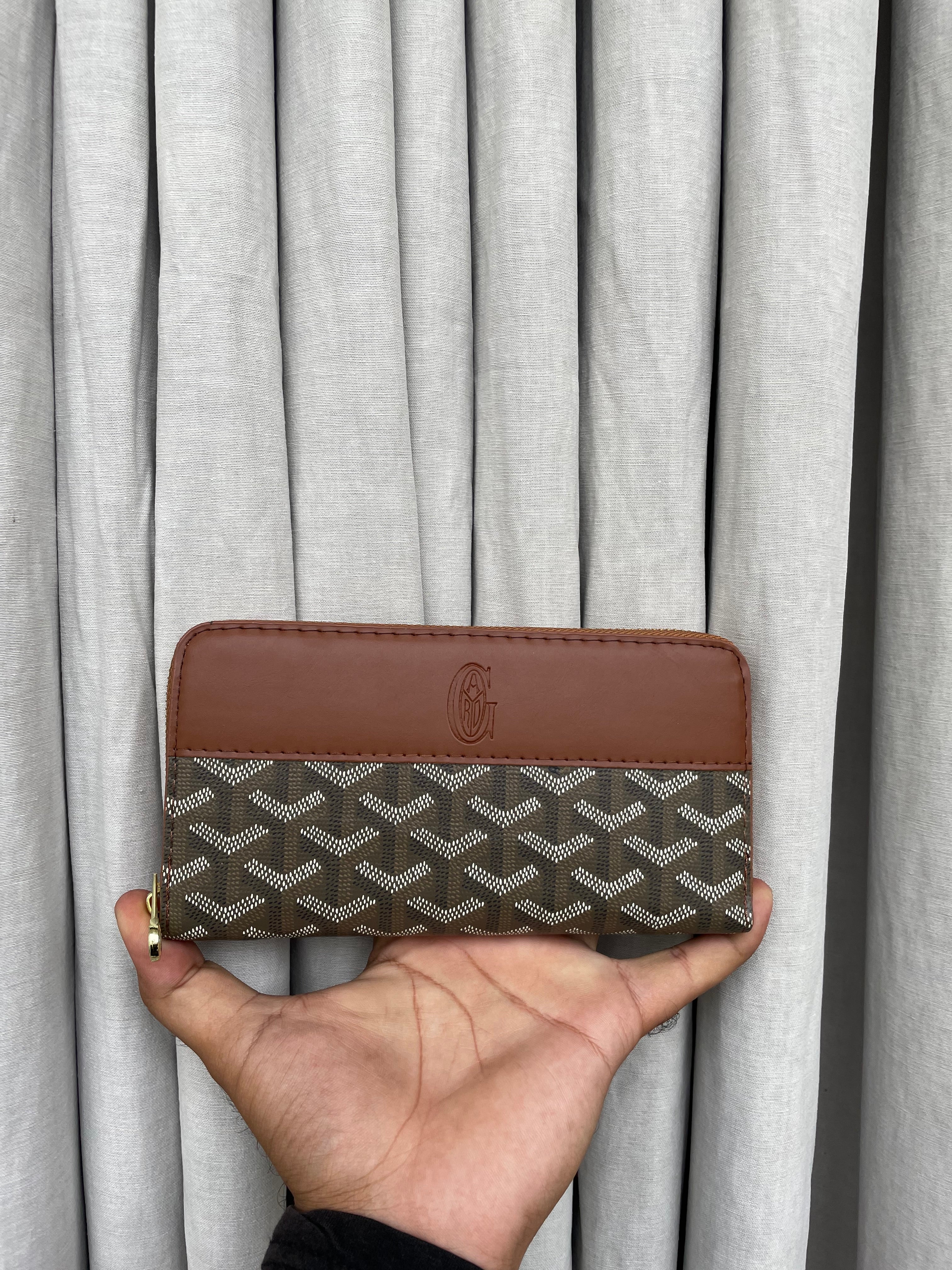Goyard Matignon large wallet - Brown