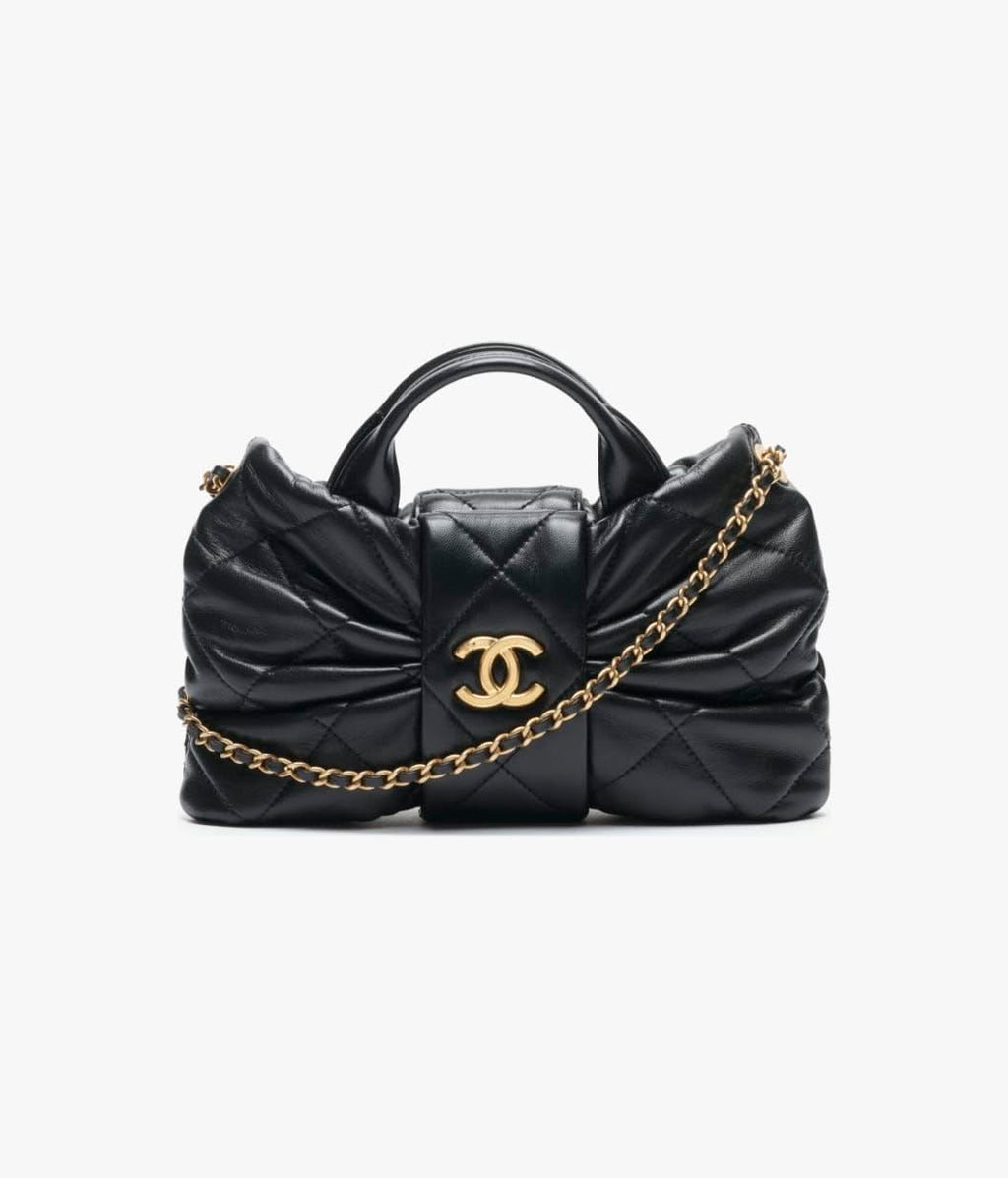 Chanel Bow Bag - Black