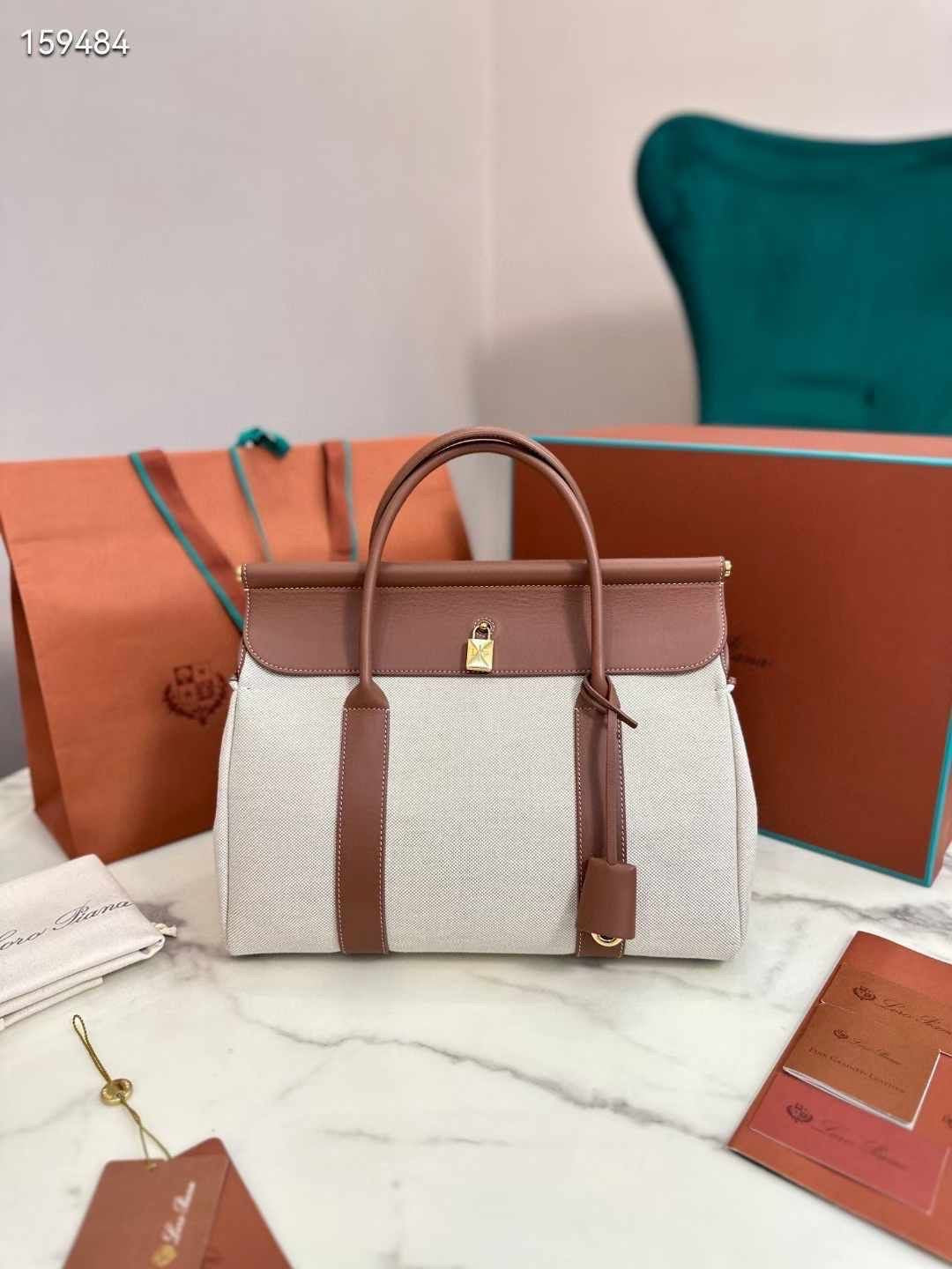 Loro piana Loombag - White