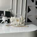 Chanel Bow Bag - White