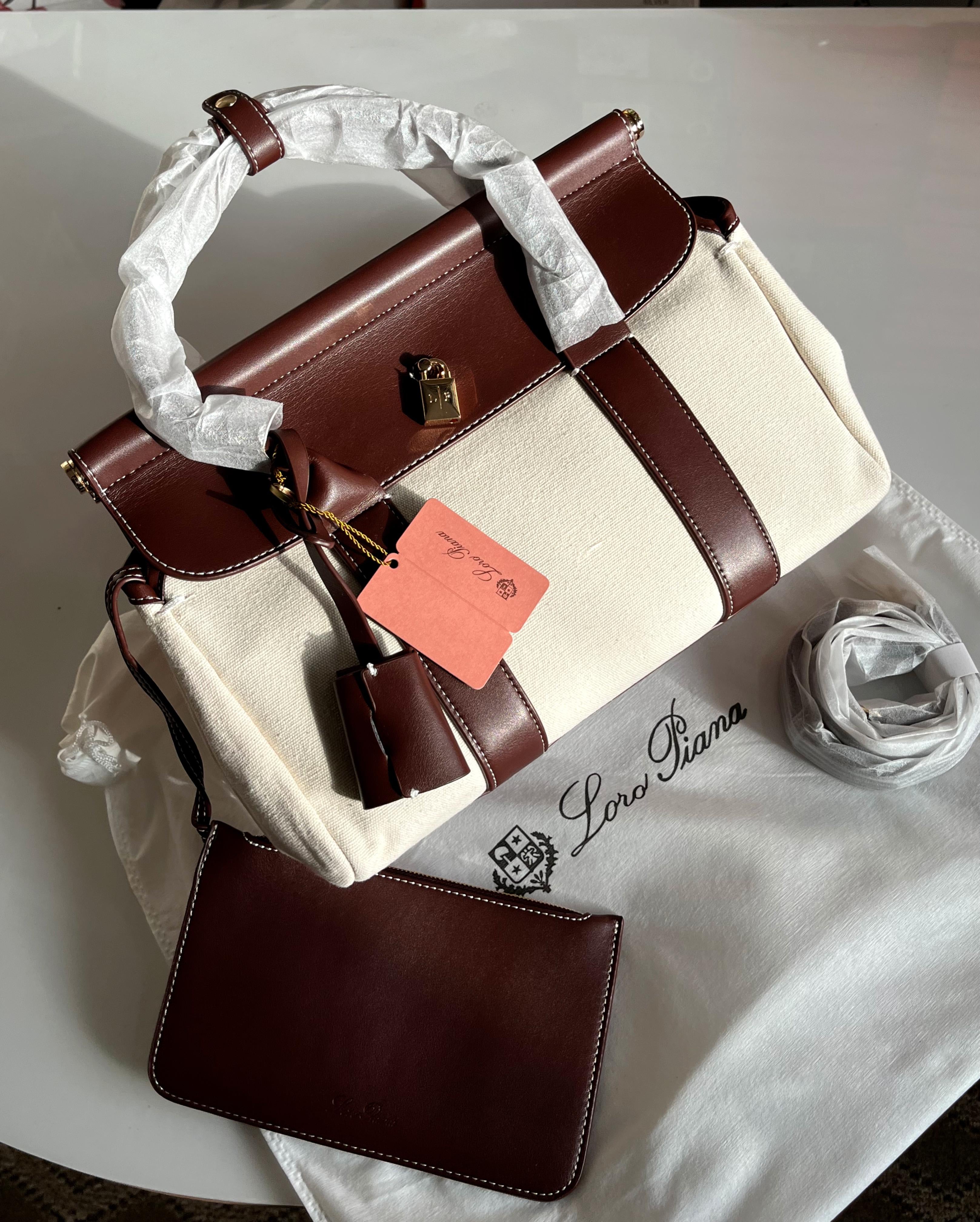 Loro piana Loombag - White