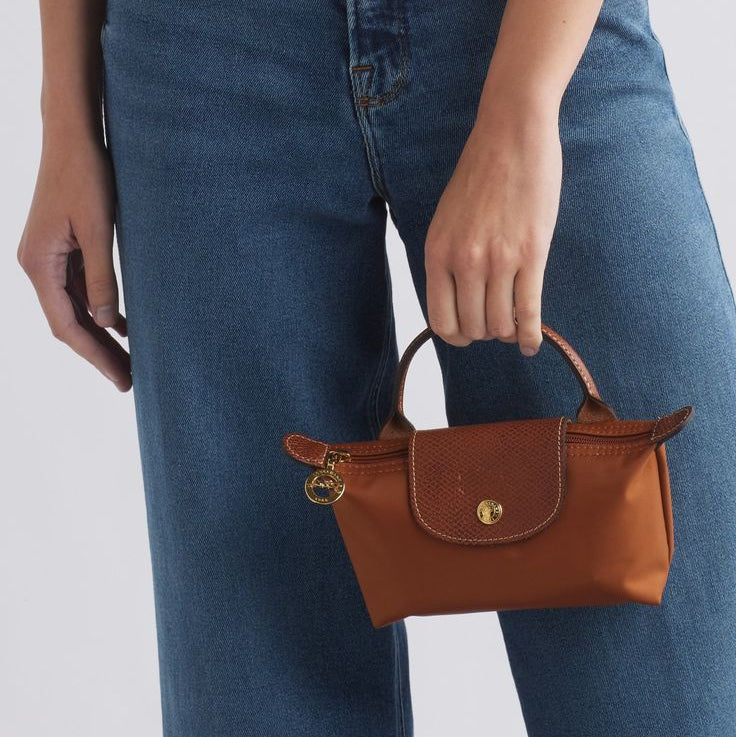 Long Champ Crossbody MINI -  Cognac brown