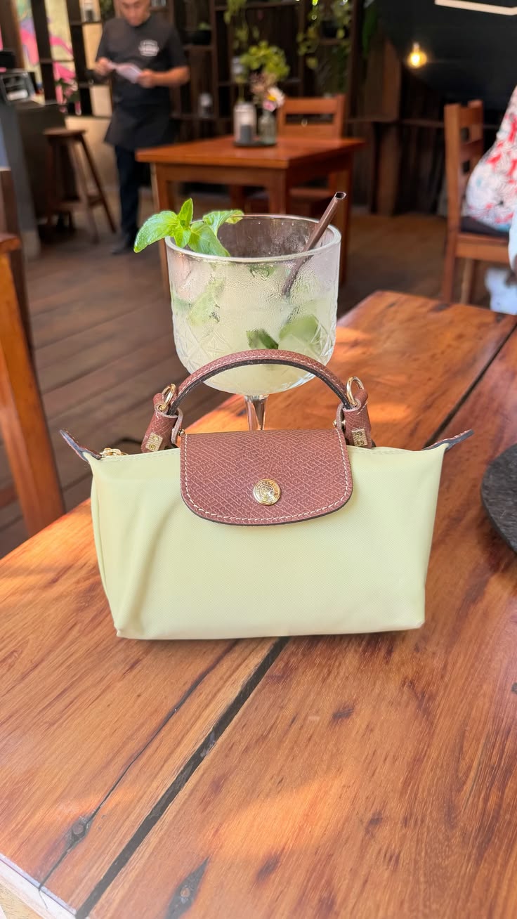 Long Champ Crossbody MINI -  Pistachio