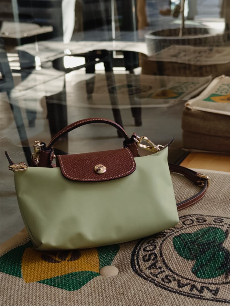Long Champ Crossbody MINI -  Pistachio
