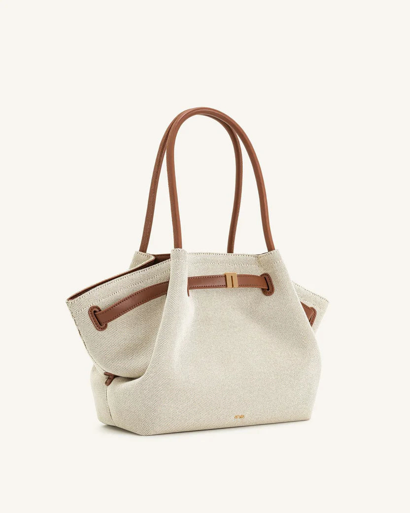 JW PEI Hana Faux Suede - Brown Canvas