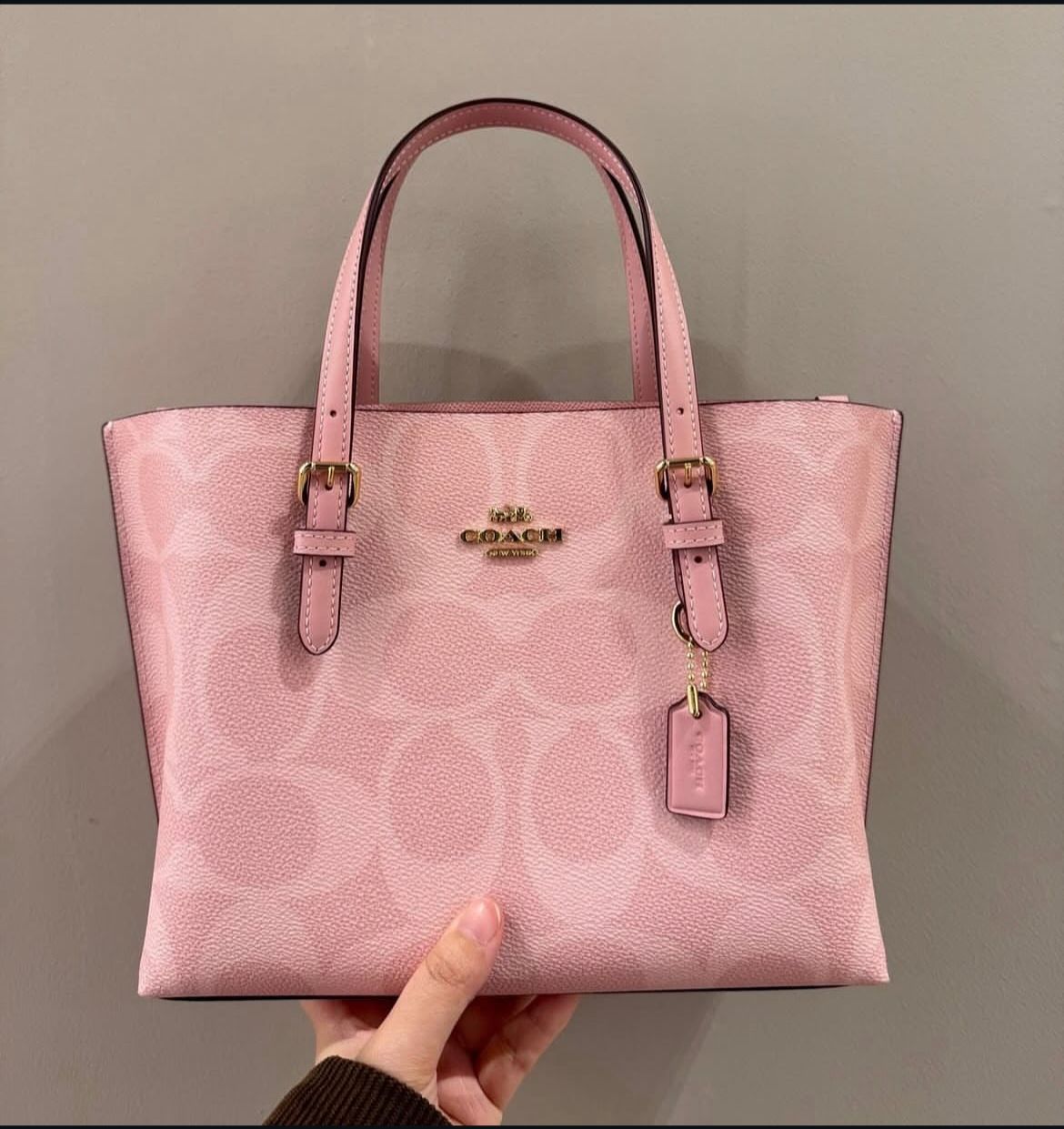 Coach - Mollie Canvas Pink