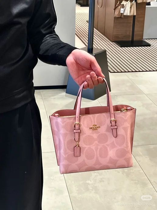 Coach - Mollie Canvas Pink