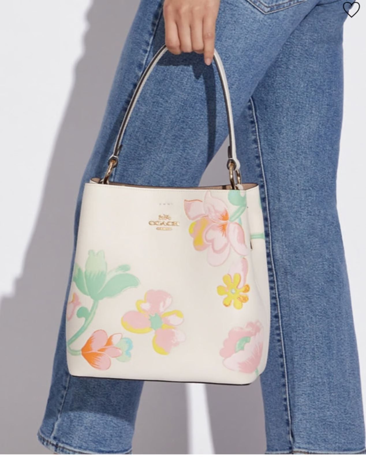 Coach Bucket – Floral