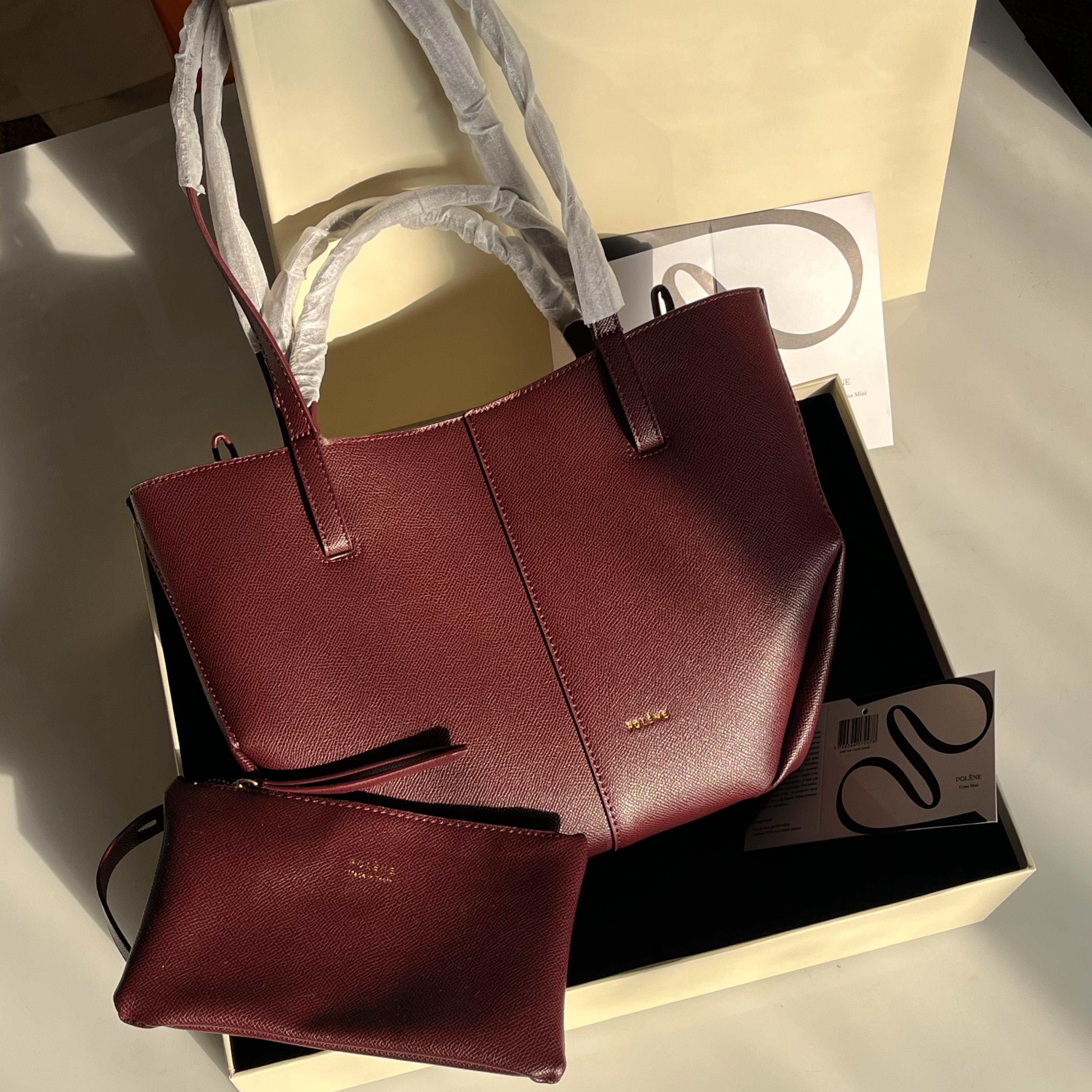 Polene Cyne Mini - Maroon