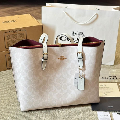 Coach - Mollie Canvas White