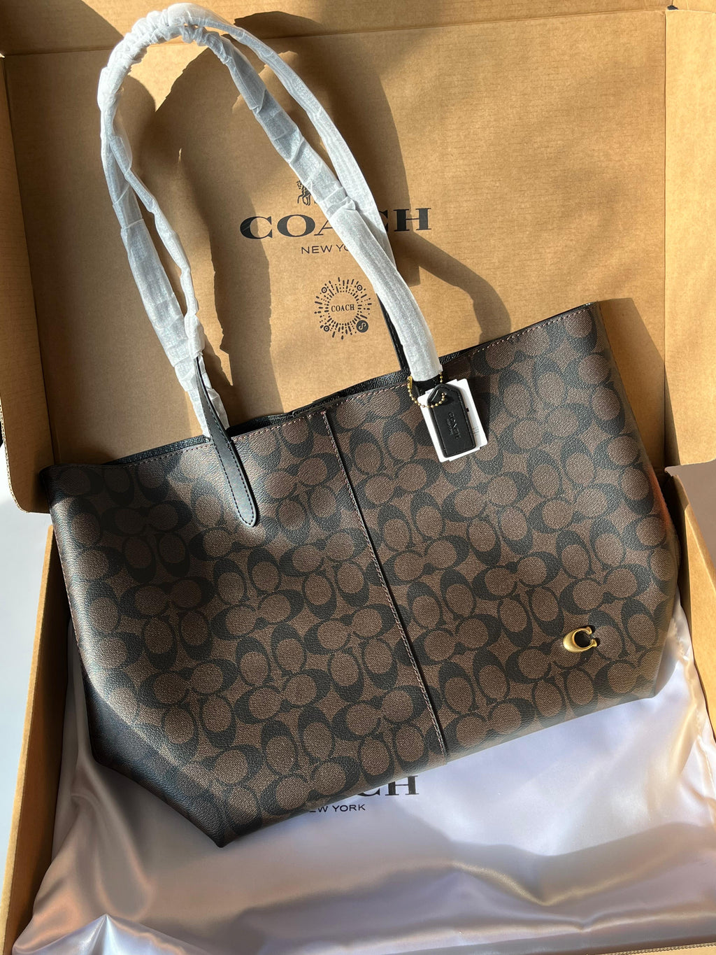 Coach - Canvas North 32 brown