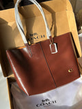 Coach - Leather North 32 Brown