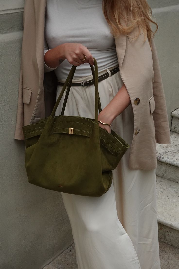 JW PEI Hana Faux Suede - Green