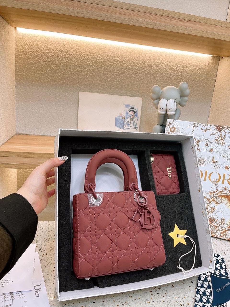 Dior Gift Box Set - Maroon