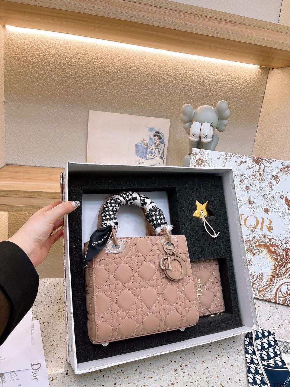 Dior Gift Box Set - Matte Pink