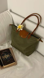 Long Champ Tote Large - Olive Green