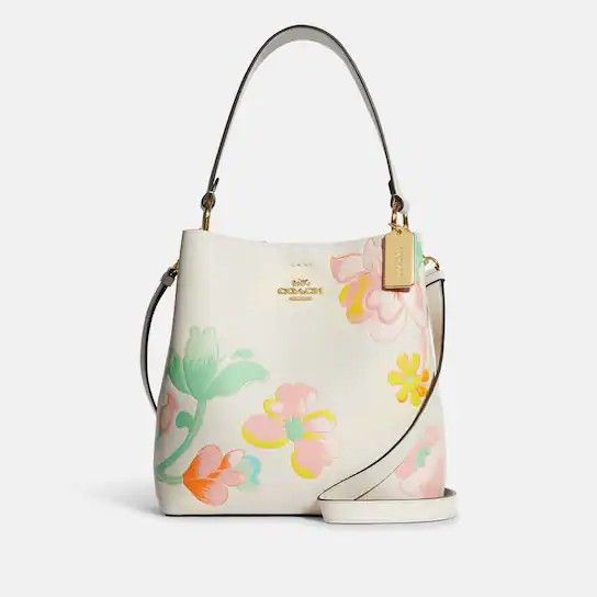 Coach Bucket – Floral