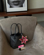 Goyard Tote Bag - Black (Mini With Pouch)