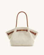 JW PEI Hana Faux Suede - Brown Canvas