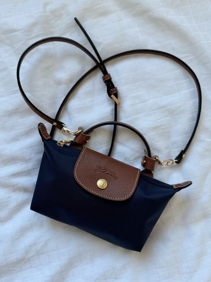 Long Champ Crossbody MINI -  Blue